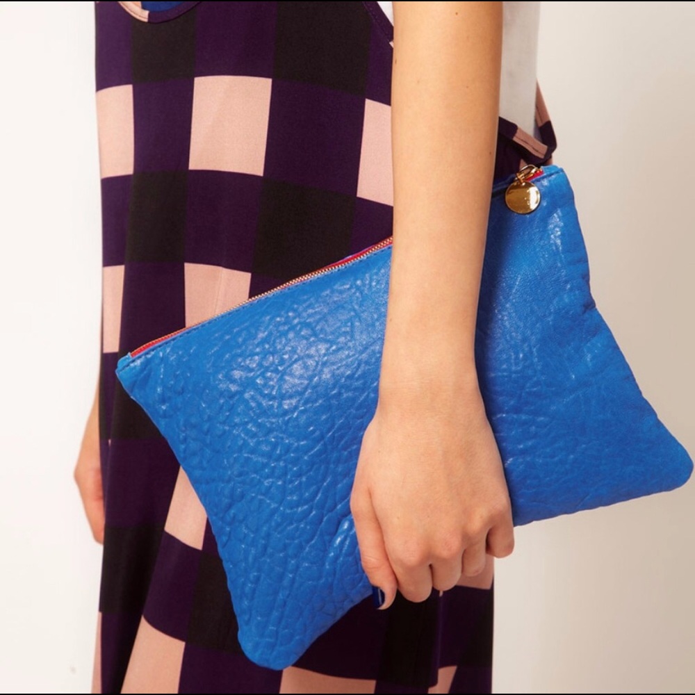 Claire Vivier Royal Blue Clutch